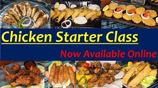 Restaurant Style Chicken Stater Class  Tandoori Kebab  Asmas Baking amp Cooking Classes 9967273731 [upl. by Torruella793]