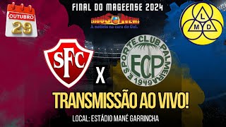 FINAL DO MAGEENSE 2024 SURUIENSE X PALMEIRA [upl. by Nodal]