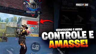 COMO ACABAR COM O NERVOSISMO AO RUSHAR OU FICAR SOZINHO NO FREE FIRE [upl. by Lema]