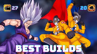 BEST BUILDS FOR LR BEAST GOHAN AND LR GAMMA 1 AND 2 DBZ Dokkan Battle [upl. by Ecirtram]