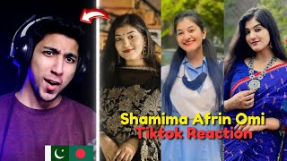 Pakistani Reacts to Bangladeshi Tiktoker  Shamima Afrinomi New Tiktok Videos 2023  Maadi Reacts [upl. by Analart147]