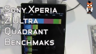 Sony Xperia Z Ultra Quadrant Benchmark [upl. by Weinreb]