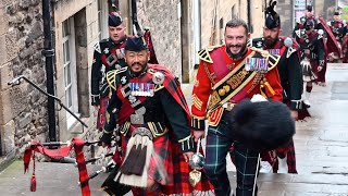 What a gathering 2023 Edinburgh Military Tattoo performers [upl. by Herb785]