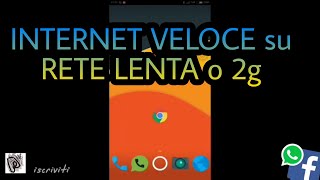 COME RISOLVERE PROBLEMA INTERNET Su Smartphone CONNESSIONE DATI E RETE LENTA Su Cellulare [upl. by Casabonne643]