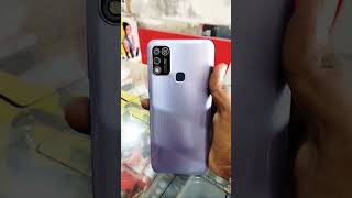 How to remove back infinix hot 10 play  infinix phone k back pannel kaise change kre  Gsmraja [upl. by Oeram704]