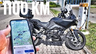 1100 km en Zero DSRX  Test Longue Distance et Autonomie zeromotorcycle zerodsrx [upl. by Leuqcar]