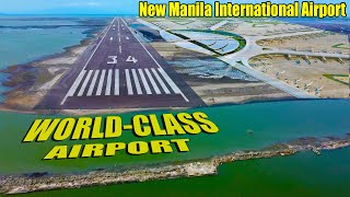 WORLDCLASS AIRPORT IN BULACAN  NEW MANILA INTERNATIONAL AIRPORT  BUILD BUILD BUILD [upl. by Pittman]