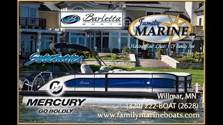 2023 Barletta Lusso 23 Ultra Lounge Pontoon Boat Part 1  Exterior See part 2 for Interior [upl. by Zetnahs656]