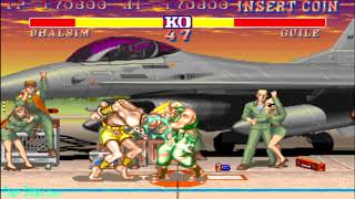 Street Fighter 2 Champion Edition  Dhalsim Arcade Hardest [upl. by Rehportsirhc]