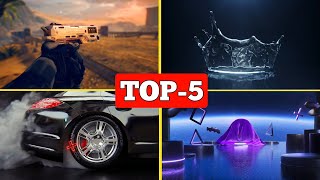 Top 5 Best 3D Intro Templates For YouTube No Text Free 🔥 [upl. by Beret]