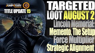 The Division 2  New Targeted Loot Today  August 2 2022  Memento [upl. by Capps680]