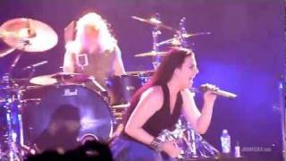 Evanescence  Going Under Live in Jakarta 25 February 2012 [upl. by Ahsenauq]