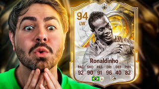 A EA SPORTS FEZ ISSO RONALDINHO INCRÍVEL 94 FUT DRAFT [upl. by Clarise337]