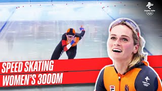 Speed Skating  Full Replay  Womens 3000m  Beijing2022 [upl. by Barbaraanne823]