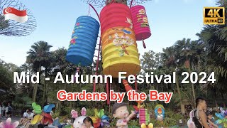 4K 🇸🇬 Gardens by the Bays BEST Kept Secrets for MidAutumn Festival 2024 [upl. by Aeki]