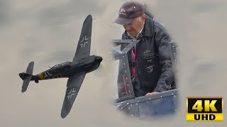 Luftwaffe Fighter Ace Erich B is flying the Messerschmitt 109 again [upl. by Nihahs]