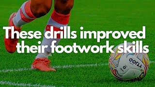 5 ESSENTIAL soccer footwork drills for kids  U12  U10  U8  U6 [upl. by Nivrag]