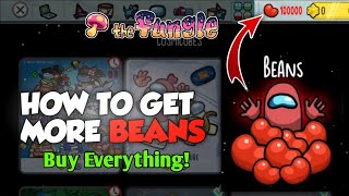 Among Us Secret tricks to get More beans 🫘 amp Buy everything [upl. by Lothario]