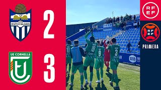 RESUMEN PrimeraFederación  CD Atlético Baleares 23 UE Cornellà  Grupo 2  Jornada 23 [upl. by Rauscher293]