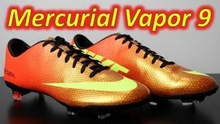 Nike Mercurial Vapor 9 IX Sunset  Unboxing  On Feet [upl. by Neemsay]