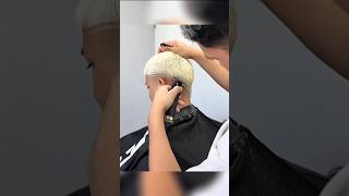 Buzzcut  buzzcut tutorial  buzzcut transformation  hair color transformation buzzcut haircolor [upl. by Ydeh]