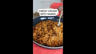 Cheesy Creamy Spicy Ramen [upl. by Arytas]