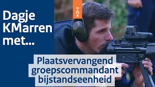 Dagje KMarren met Rick plaatsvervangend groepscommandant bijstandseenheid [upl. by Einama]