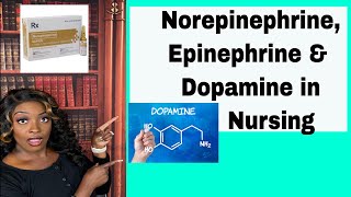 Epinephrine Norepinephrine and Dopamine [upl. by Dane]