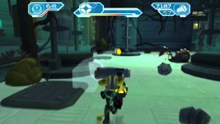 Ratchet amp Clank 2 Going Commando 100 Walkthrough Part 2  Megacorp Outlet Planet Oozla [upl. by Bevis]