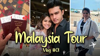 මෙන්න මෙහෙමයි අපි මැලේසියාවට ගියේ🇲🇾✈️  Malaysia tour with Lav amp Geha ♥️  Vlog 01 [upl. by Smiga613]