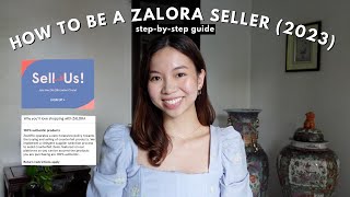 How to be a Zalora Seller in 2023 Philippines  3 Easy Steps  Ericka Javate [upl. by Andromede297]