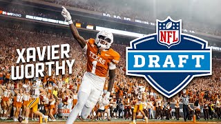 Xavier Worthy Declares for the 2024 NFL Draft  Skipping Senior Season at Texas [upl. by Leugar49]