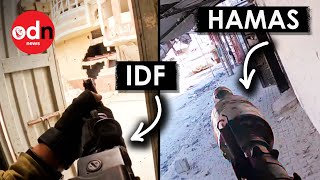 New Hamas vs IDF Combat Footage From Across Gaza Strip [upl. by Nywg306]