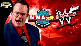 Jim Cornette amp The NWA  WWF 1998 Invasion [upl. by Yznyl]