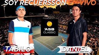 Alejandro Tabilo vs Taro Daniel Reaccionando en vivo Final ATP 250 de Auckland [upl. by Ena198]