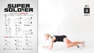 Super Soldier Workout by DAREBEE  FULL   Strength amp Tone   30 Minutes [upl. by Iva]