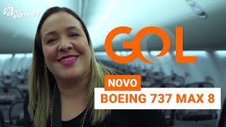 Novo avião da Gol Conheça o Boeing 737 MAX 8  Voe direto para os EUA [upl. by Ennayr]