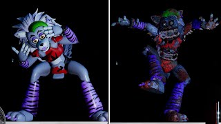 Roxy transforms into Nightmare Roxy and eats Gregory  Five Nights at Freddys Security Breach [upl. by Nort156]