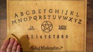 Praktische Arbeiten mit dem Witchboard Hexenbrett  Risiken Optionen Tipps amp Tricks [upl. by Yniatirb831]