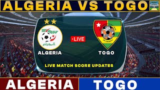 Algeria Vs Togo Live Match Today  ALG Vs TOG Live Football Match 2024 [upl. by Salocin199]