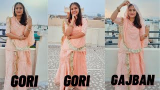 Gori Gori Gajban  Hiwde Ro Haar  Rajasthani Song Dance By Preeti  Marurang  Sonu Kanwar [upl. by Cadel37]