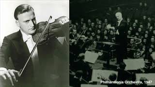 Yehudi Menuhin amp Wilhelm Furtwängler  Brahmss Violin Concerto in D Major Op 77 「1949 STEREO」 [upl. by Lemmuela]