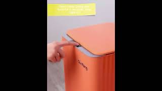 Custom Touchless Garbage Bin Abs Intelligent Induction Electrical Smart Trash Can Automatic [upl. by Columba]