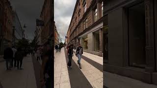 Exploring the shopping street of Stockholm shopping walkingtour travel stockholm stockmarket [upl. by Rachael]