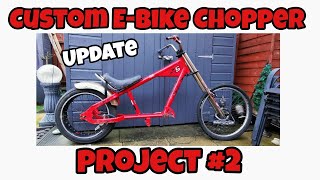 OCC Schwinn Stingray Electric Chopper Custom Build  Ebike Update [upl. by Yzeerb378]