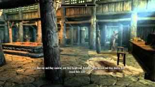 Skyrim Dawnguard Vampire Radiant Quest The Hunt [upl. by Kapoor]