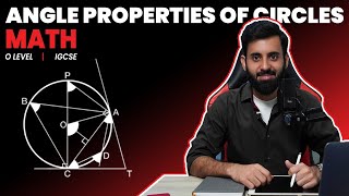 IGCSEO Level  Math  Angle Properties of Circles  Past Papers [upl. by Till]