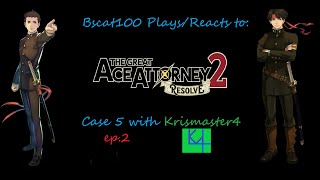 The True Assassin  Great Ace Attorney 2 Case 5 Reactions with TheKrisMaster4 ep2 [upl. by Harpp]