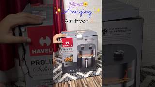 Flipcart amazing Air fryer  HAVELLS air fryer  shorts havells flipcart viral trending [upl. by Ahsimit697]