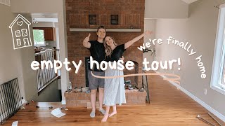 Our empty house tour  renovation plans  moving series [upl. by Atekal]